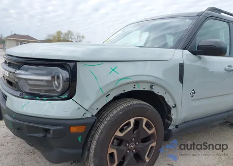 2021 Ford Bronco Sport Outer Banks from USA, damaged, VIN 3FMCR9C66MRA72720